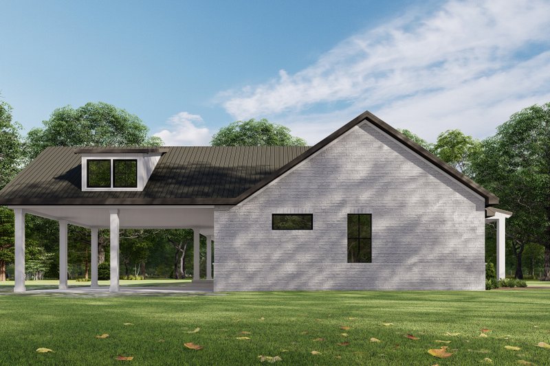 House Plan Design - Exterior - Other Elevation 2 for Farmhouse House Plan #1092-72 - 3 bed, 3.5 bath
