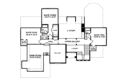 European Style House Plan - 4 Beds 3.5 Baths 3939 Sq/Ft Plan #413-818 