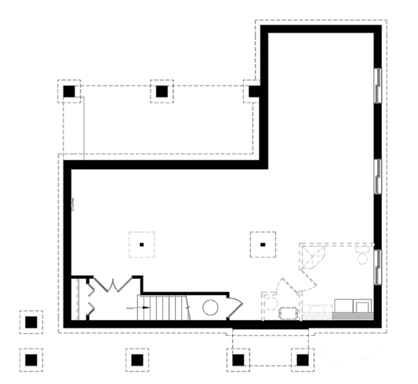 Home Plan - Contemporary Floor Plan - Other Floor Plan #23-2316