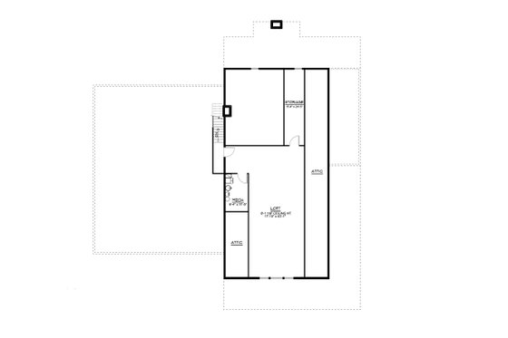 Floor Plan - Upper Floor for Country House Plan #1064-238 - 3 bed, 2.5 bath