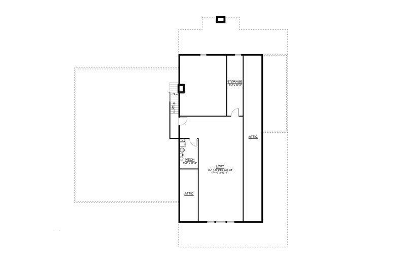 Dream House Plan - Floor Plan - Upper Floor for Country House Plan #1064-238 - 3 bed, 2.5 bath