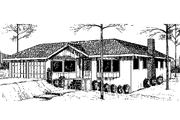 Traditional Style House Plan - 3 Beds 2.5 Baths 1774 Sq/Ft Plan #60-878 