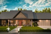 Traditional Style House Plan - 3 Beds 2 Baths 1584 Sq/Ft Plan #54-638 