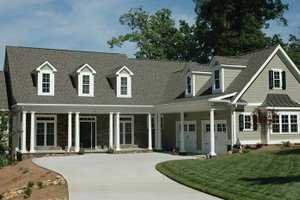 Exterior - Front Elevation 4 for Country House Plan #927-402 - 3 bed, 2.5 bath