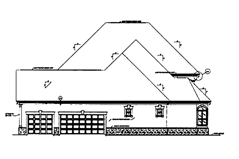 House Blueprint - Floor Plan - Other Floor for Classical House Plan #37-259 - 4 bed, 3.5 bath