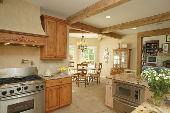 Interior - Kitchen for Country House Plan #57-628 - 4 bed, 3.5 bath