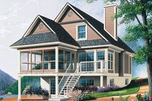 Traditional Exterior - Front Elevation Plan #23-2063