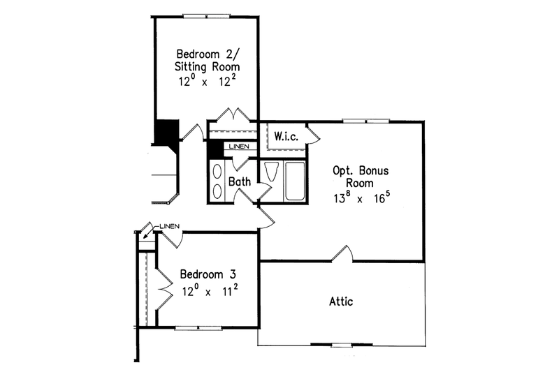 Dream House Plan - Floor Plan - Other Floor for Traditional House Plan #927-466 - 4 bed, 2.5 bath