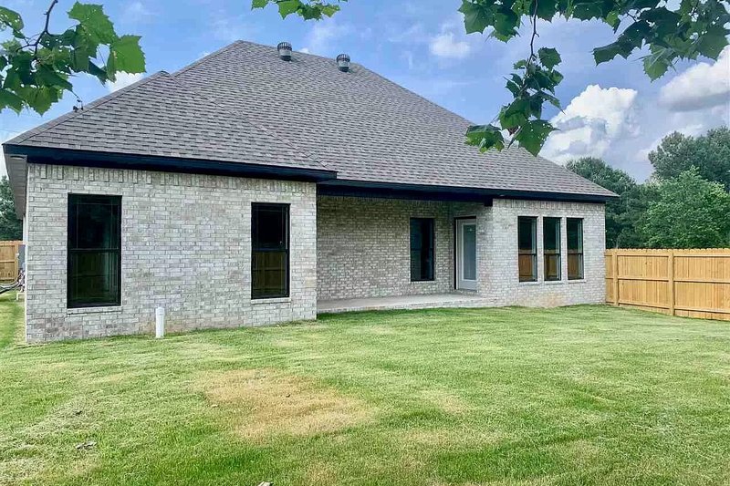 Architectural House Design - Exterior - Rear Elevation for Traditional House Plan #923-145 - 3 bed, 2 bath