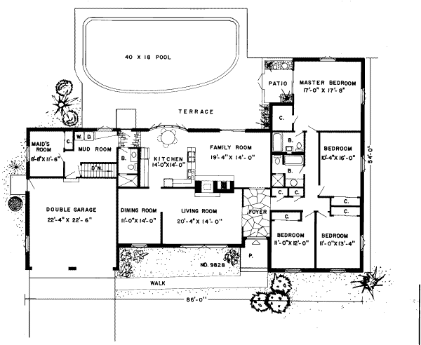 Modern Floor Plan - Main Floor Plan #312-561