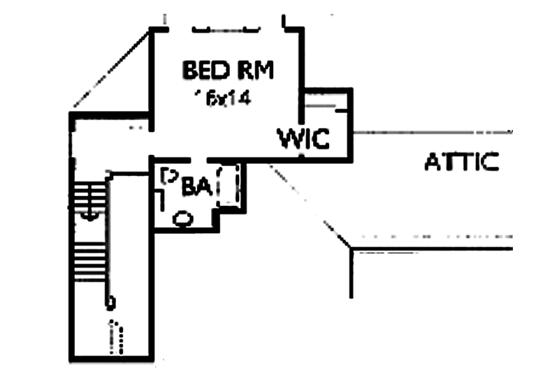 Home Plan - Floor Plan - Upper Floor for Country House Plan #15-373 - 3 bed, 4.5 bath
