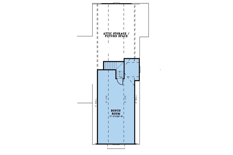 House Plan Design - Floor Plan - Upper Floor for Farmhouse House Plan #923-197 - 3 bed, 2.5 bath