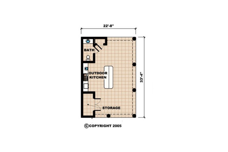 House Blueprint - Floor Plan - Other Floor for Southern House Plan #27-534 - 5 bed, 6 bath