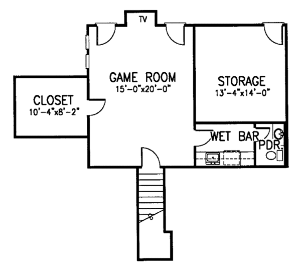 House Design - European Floor Plan - Upper Floor Plan #952-233