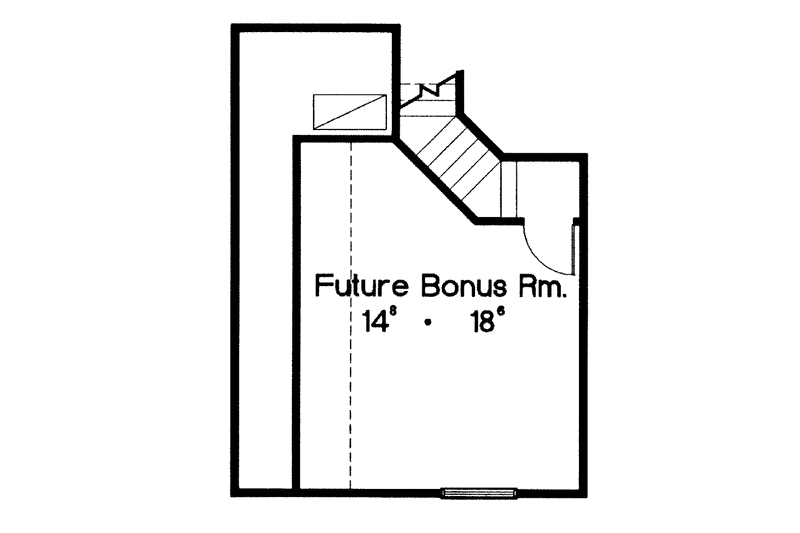 Home Plan - Floor Plan - Other Floor for Mediterranean House Plan #417-644 - 4 bed, 3 bath