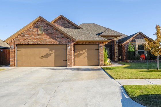 Exterior - Front Elevation for Traditional House Plan #65-515 - 3 bed, 2 bath