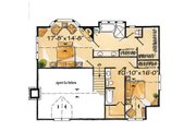 Log Style House Plan - 3 Beds 3 Baths 2049 Sq/Ft Plan #942-18 