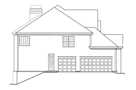 Exterior - Other Elevation 1 for Classical House Plan #927-605 - 5 bed, 4.5 bath