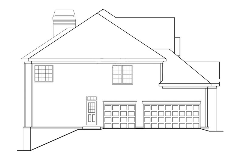 Home Plan - Exterior - Other Elevation 1 for Classical House Plan #927-605 - 5 bed, 4.5 bath
