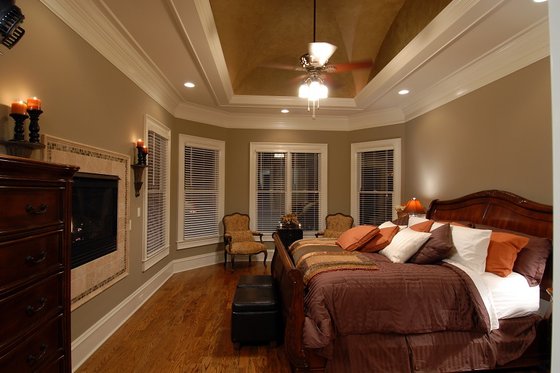 Interior - Bedroom for Traditional House Plan #54-483 - 4 bed, 2.5 bath