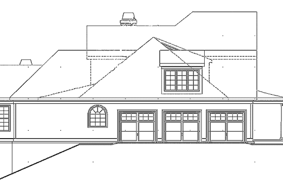 Exterior - Other Elevation for Country House Plan #927-374 - 4 bed, 4.5 bath