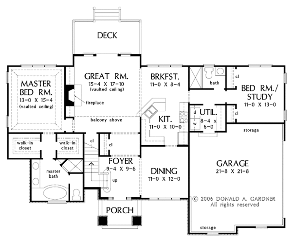Dream House Plan - European Floor Plan - Main Floor Plan #929-816