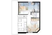 Cottage Style House Plan - 2 Beds 2 Baths 1295 Sq/Ft Plan #23-452 