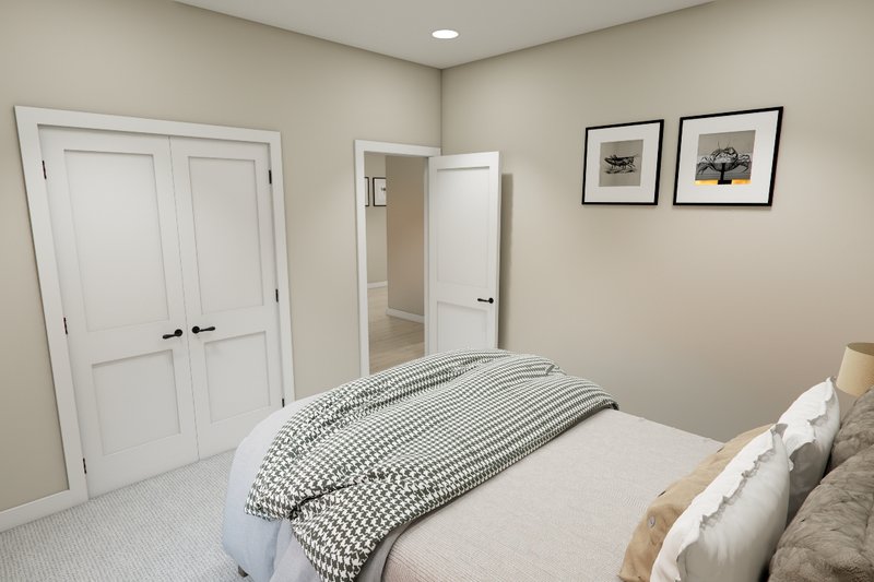 Dream House Plan - Interior - Bedroom 3 for Farmhouse House Plan #51-1392 - 3 bed, 2.5 bath