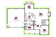 Farmhouse Style House Plan - 3 Beds 2.5 Baths 1830 Sq/Ft Plan #435-4 