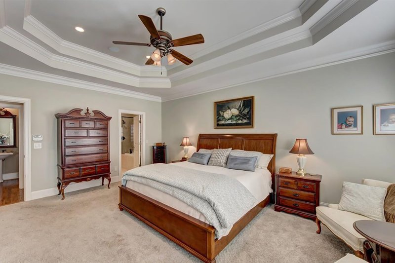 Home Plan - Interior - Master Bedroom for Traditional House Plan #437-118 - 4 bed, 3.5 bath