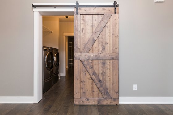 Interior - Laundry for Ranch House Plan #70-1485 - 3 bed, 2 bath