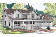Traditional Style House Plan - 3 Beds 2.5 Baths 1988 Sq/Ft Plan #124-627 