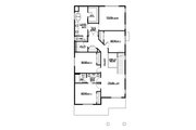 Craftsman Style House Plan - 4 Beds 2.5 Baths 2430 Sq/Ft Plan #569-60 