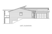 Contemporary Style House Plan - 3 Beds 2 Baths 1667 Sq/Ft Plan #1100-70 