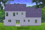 Traditional Style House Plan - 3 Beds 2.5 Baths 1672 Sq/Ft Plan #1010-236 