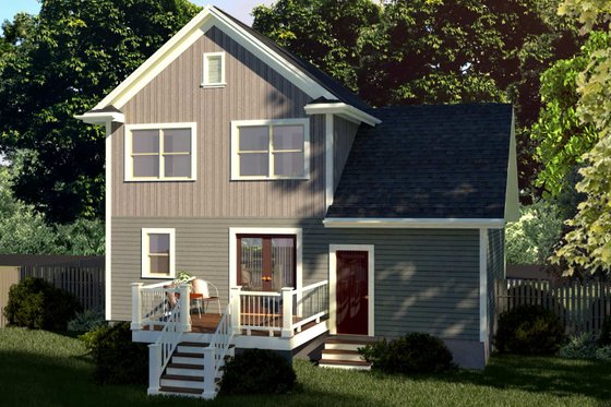 Exterior - Other Elevation for Country House Plan #79-271 - 3 bed, 2.5 bath
