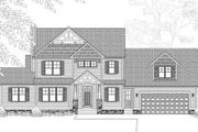 Traditional Style House Plan - 4 Beds 3 Baths 2715 Sq/Ft Plan #49-219 