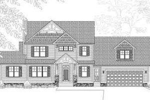 Traditional Exterior - Front Elevation Plan #49-219