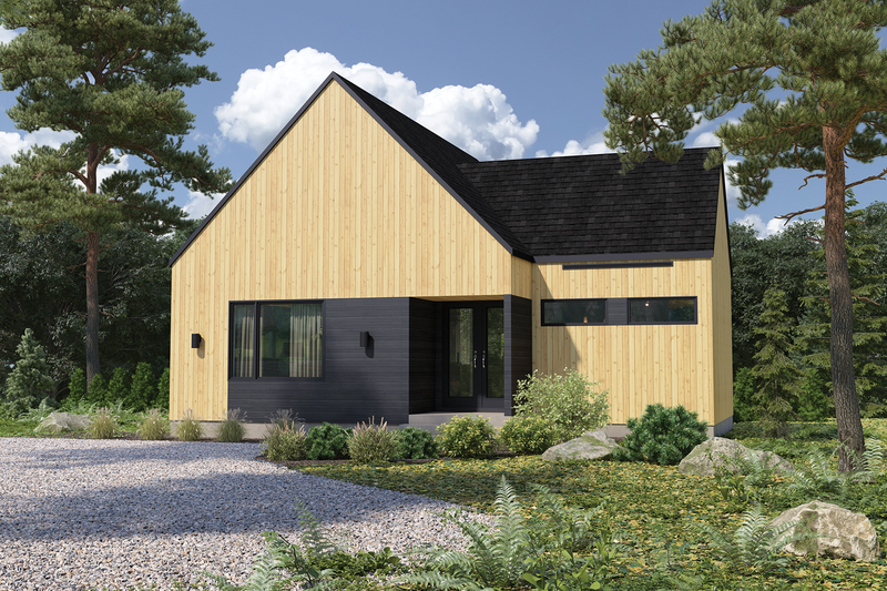 House Design - European Exterior - Front Elevation Plan #25-5016