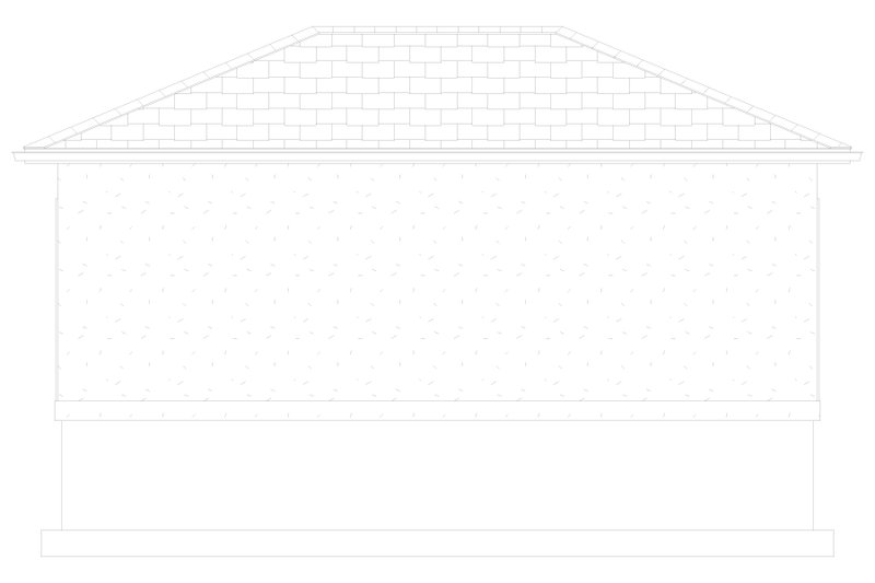 Home Plan - Exterior - Other Elevation 3 for Traditional House Plan #1060-146, 0 bath