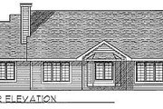 Traditional Style House Plan - 3 Beds 2 Baths 1644 Sq/Ft Plan #70-163 