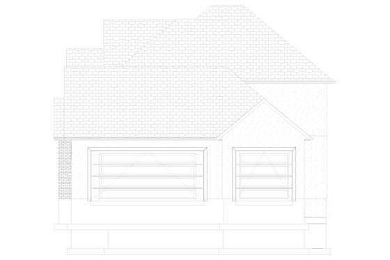 Exterior - Other Elevation for Traditional House Plan #1060-148 - 3 bed, 2.5 bath