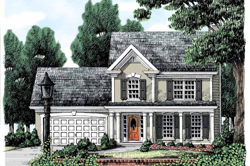 Home Plan - Exterior - Front Elevation 4 for Country House Plan #927-49 - 3 bed, 2.5 bath