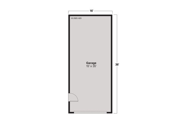 House Blueprint - Traditional Floor Plan - Main Floor Plan #124-1441