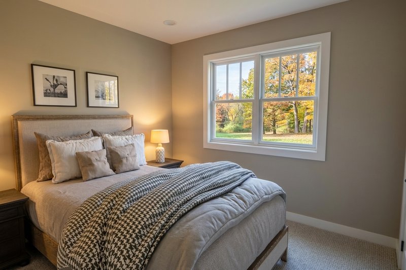 House Design - Interior - Bedroom 1 for Farmhouse House Plan #51-1544 - 3 bed, 2.5 bath