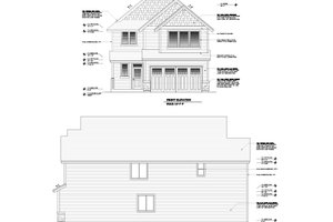 Exterior - Other Elevation for Craftsman House Plan #53-691 - 5 bed, 2.5 bath