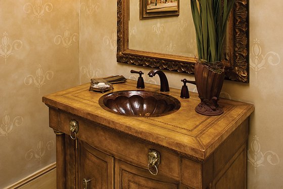 Interior - Bathroom for European House Plan #929-894 - 4 bed, 4.5 bath