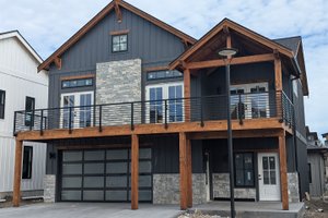 Exterior - Other Elevation for Contemporary House Plan #1070-246 - 2 bed, 2.5 bath