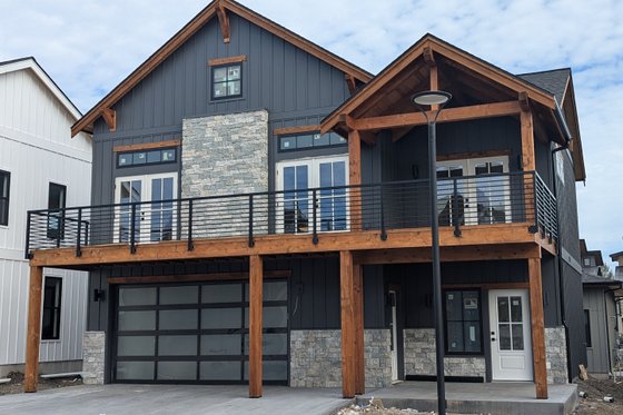 Exterior - Other Elevation for Contemporary House Plan #1070-246 - 2 bed, 2.5 bath