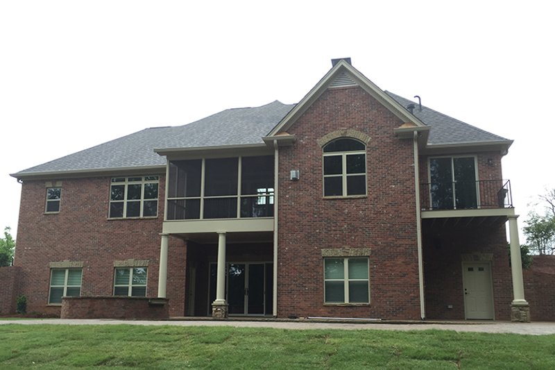 Dream House Plan - Exterior - Rear Elevation 1 for Country House Plan #437-72 - 4 bed, 4 bath